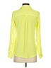 Express 100% Polyester Yellow Long Sleeve Blouse Size XS - photo 2