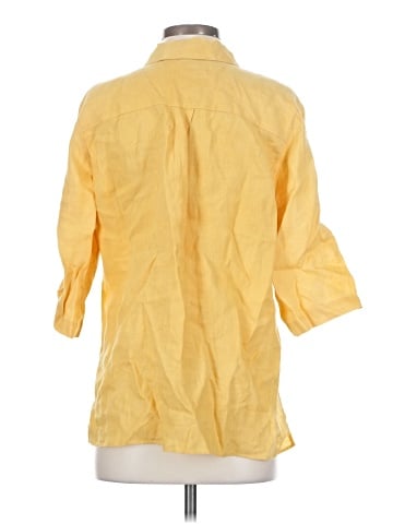 Ellen Tracy 3/4 Sleeve Button-Down Shirt (view 2)