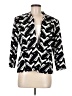 PREMISE Print Black Blazer Size 8 - photo 1