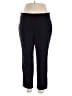 Roz & Ali Solid Black Active Pants Size 18 - photo 1