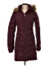 Tommy Hilfiger 100% Polyester Burgundy Coat Size S - photo 1