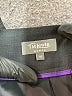 T.M. Lewin Solid Gray Black Wool Skirt Size 10 - photo 4
