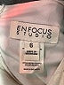 En Focus Studio 100% Polyester Color Block Ivory Cocktail Dress Size 6 - photo 7