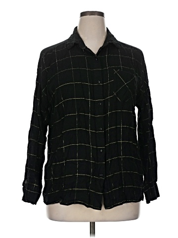 Attention Long Sleeve Button-Down Shirt (view 1)