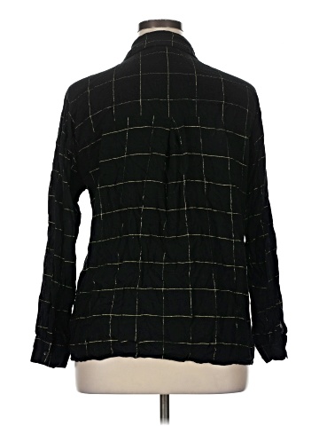 Attention Long Sleeve Button-Down Shirt (view 2)