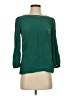 J.Crew 100% Silk Green Blouse Size 0 - photo 1