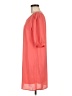 Everly Solid Orange Casual Dress Size M - photo 5