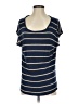 Stem Blue Short Sleeve Top Size XXS - photo 1