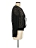 Express Outlet Black Long Sleeve Blouse Size M - photo 4