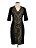 Connected Apparel Black Cocktail Dress Size 6 - photo 1