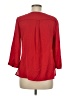 The Limited 100% Polyester Red 3/4 Sleeve Top Size M - photo 2