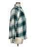 Maurices Plaid Teal Long Sleeve Blouse Size 0X - photo 4