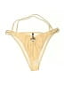 PrettyLittleThing Gold Swimsuit Bottoms Size 8 - photo 1