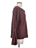Downeast Burgundy Long Sleeve Top Size S - photo 4