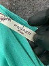 Andrea Teal Blue Short Sleeve Blouse Size L - photo 7