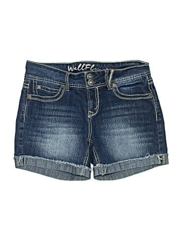 Wallflower Denim Shorts (view 1)