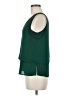 HD in Paris 100% Polyester Green Sleeveless Blouse Size 6 - photo 5