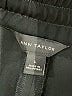 Ann Taylor 100% Polyester Solid Black Track Pants Size L - photo 7
