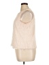 Laurel Grey 100% Polyester Ivory Sleeveless Blouse Size XL - photo 5