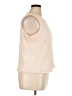 Laurel Grey 100% Polyester Ivory Sleeveless Blouse Size XL - photo 4