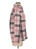 Ealey Fushi 100% Polyester Plaid Pink Long Sleeve Blouse Size S - photo 4