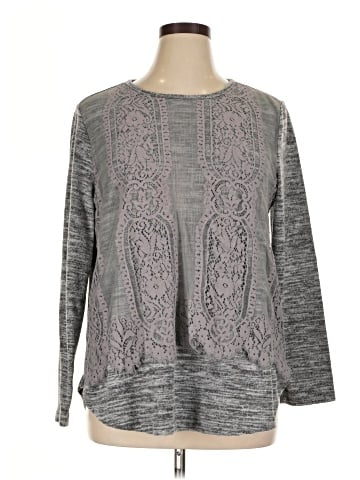 Rebecca Malone Long Sleeve Blouse (view 1)