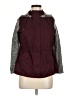Love Tree 100% Cotton Color Block Burgundy Jacket Size M - photo 1