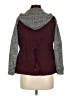 Love Tree 100% Cotton Color Block Burgundy Jacket Size M - photo 2