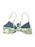Shore Floral Green Swimsuit Top Size M - photo 2