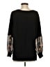 Assorted Brands Floral Black Pullover Sweater Size S - photo 2