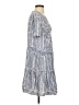 Harper Stripes Blue Casual Dress Size S - photo 4