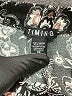 Timing 100% Rayon Paisley Black Casual Pants Size XS - photo 6