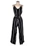 Ann Taylor LOFT Stripes Black Jumpsuit Size 2 - photo 1