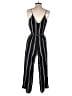 Ann Taylor LOFT Stripes Black Jumpsuit Size 2 - photo 2
