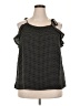 Reitmans 100% Polyester Black Sleeveless Blouse Size XXL - photo 1