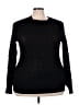 Evelyn Taylor 100% Acrylic Black Pullover Sweater Size 3X - photo 1