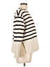 Gap 100% Cotton Stripes Ivory Pullover Sweater Size L - photo 4