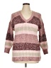 Torrid Stripes Pink Pullover Sweater Size 1X Plus (1) - photo 1