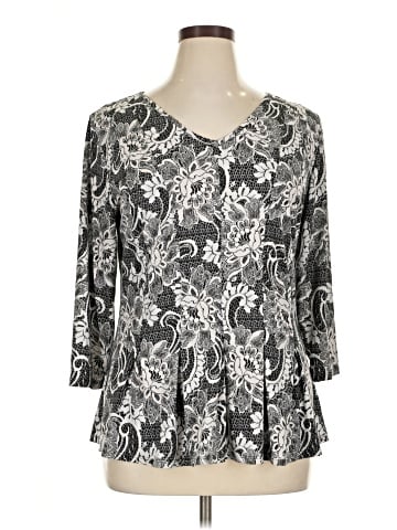 Sami & JO 3/4 Sleeve Blouse (view 1)
