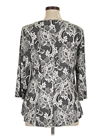 Sami & JO 3/4 Sleeve Blouse (view 2)