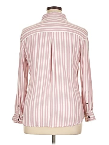 Jachs Girlfriend Long Sleeve Button-Down Shirt (view 2)