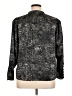 Vince Camuto Print Black Long Sleeve Blouse Size 1X - photo 2