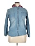 Empyre 100% Polyester Blue Long Sleeve Blouse Size XL - photo 1