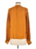 Rachel Zoe 100% Polyester Orange Long Sleeve Blouse Size M - photo 2