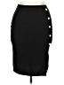 Harper Solid Black Casual Skirt Size XL - photo 1