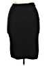 Harper Solid Black Casual Skirt Size XL - photo 2