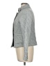 CAbi 100% Cotton Chevron-herringbone Gray Jacket Size M - photo 5