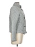 CAbi 100% Cotton Chevron-herringbone Gray Jacket Size M - photo 4