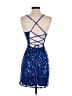 Unbranded Blue Cocktail Dress Size S - photo 2