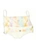 ASOS Floral Ivory Swimsuit Top Size L - photo 2